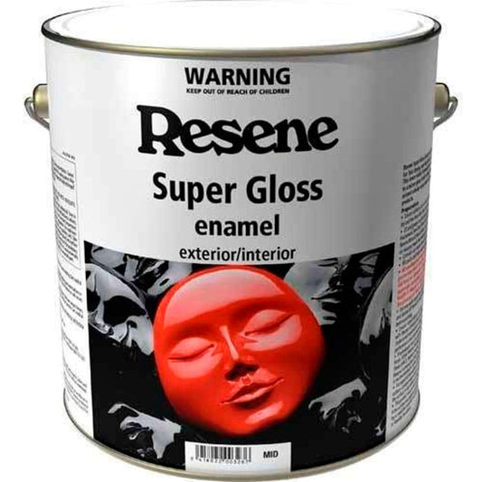 Resene Super Gloss Enamel Mid Tone 4L