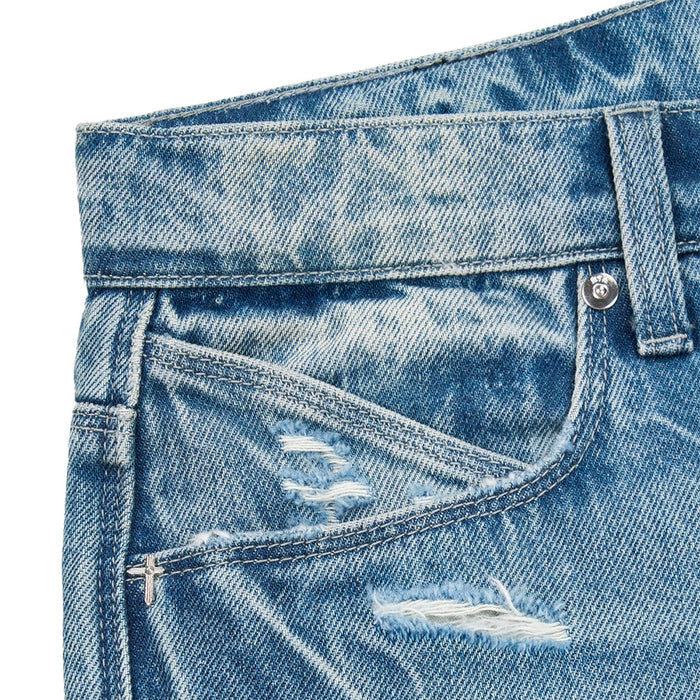 Ricardo Slim Fit Jean 'Blue Steel' 3D Cross