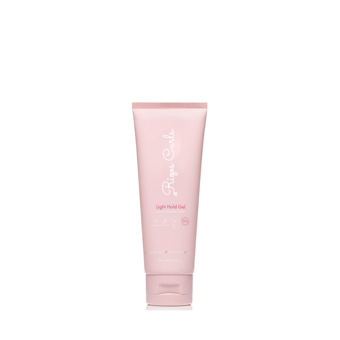 Rizos Curls Light Hold Gel defines curls with flexible, flake-free hold. Fights frizz, adds shine, and boosts volume with Aloe Vera, Flaxseed & Thyme.