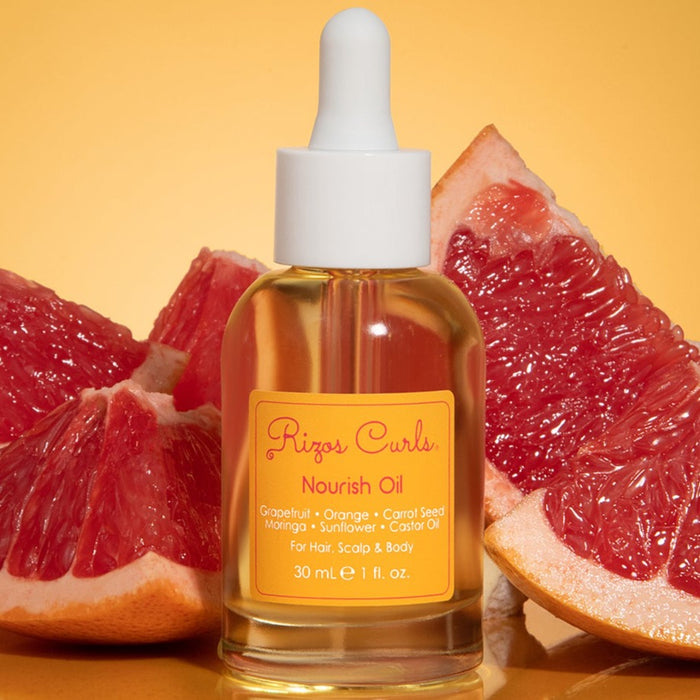 Rizos Curls Nourish Oil for Hair, Scalp & Body 1oz