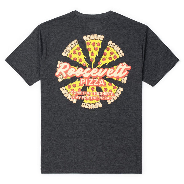 RSVLTS RSVLTS® RSVLTS "Roosevelt Pizza" _ Crewneck Tee RSVLTS "Roosevelt Pizza" _ Crewneck Tee