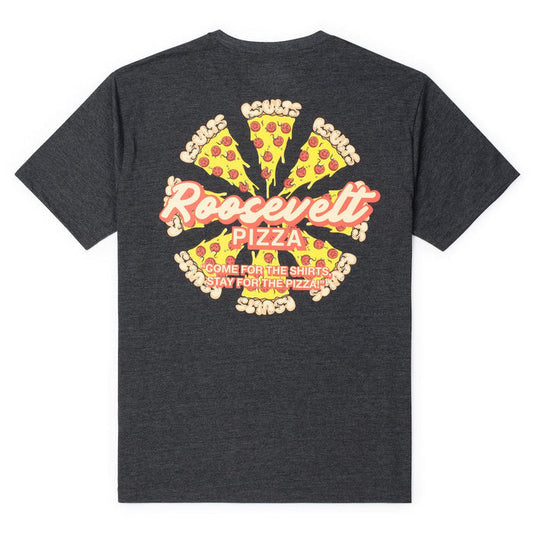 RSVLTS RSVLTS® RSVLTS "Roosevelt Pizza" _ Crewneck Tee RSVLTS "Roosevelt Pizza" _ Crewneck Tee