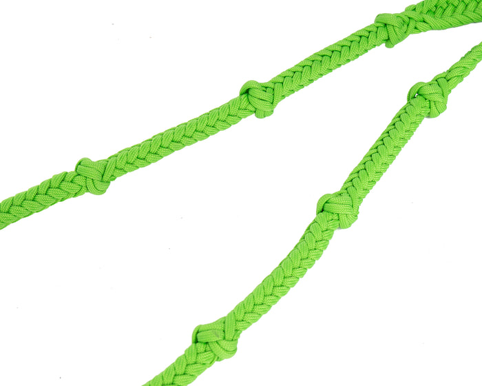 Round Braided Barrel Reins w/Knots