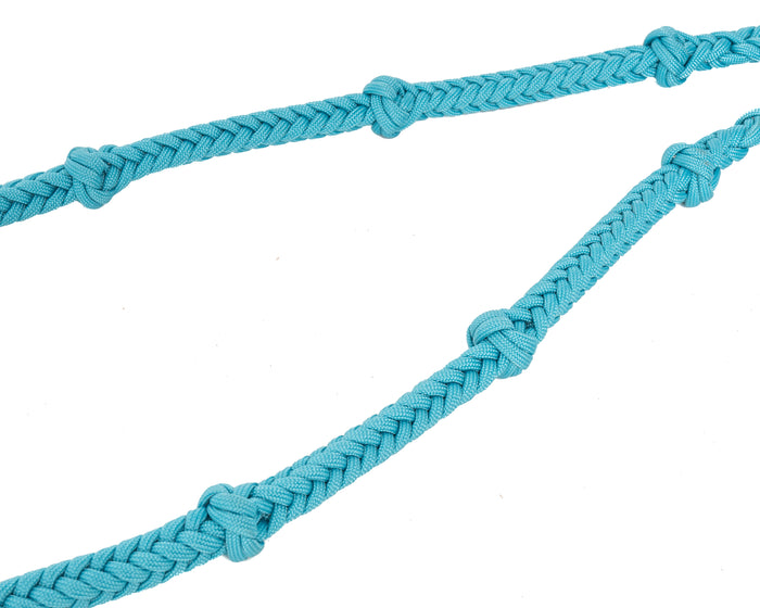 Round Braided Barrel Reins w/Knots