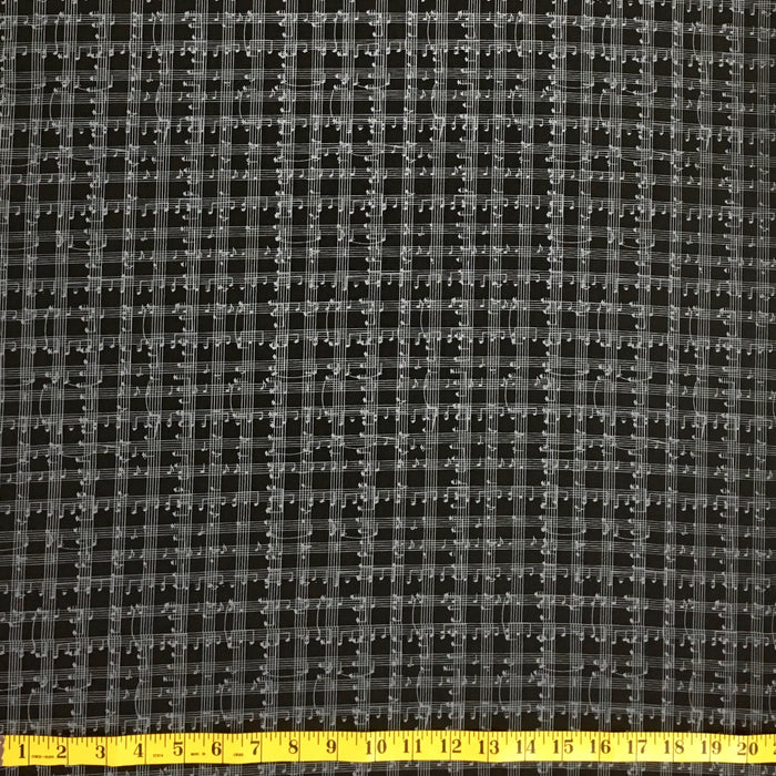 ROW BY ROW SEW MUSICAL C5935-BLACK