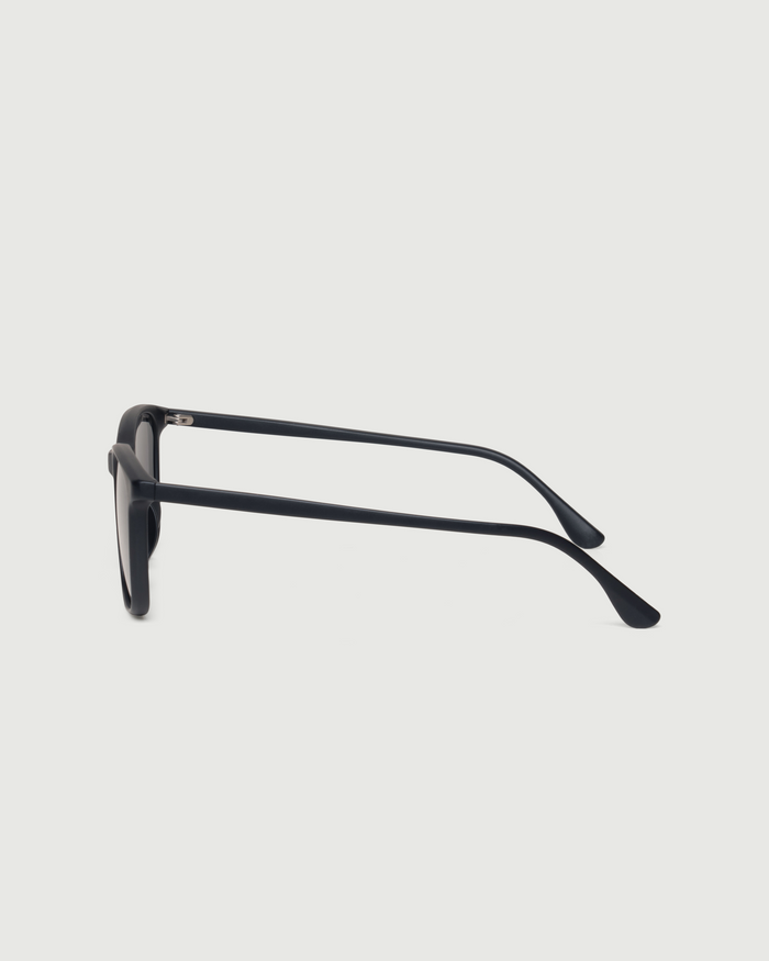 Tire::Roy Sunglasses square black recycled polyester side