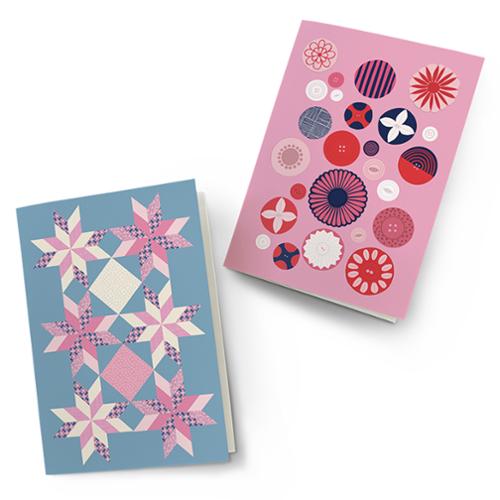 Ruby Star Notecards