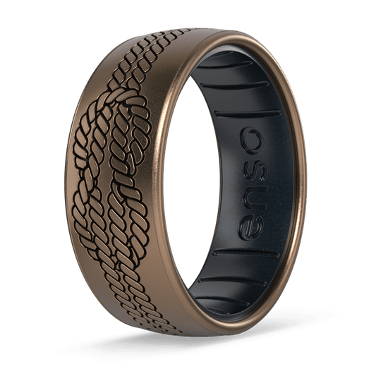 Sailor's Knots Ring - Bronze