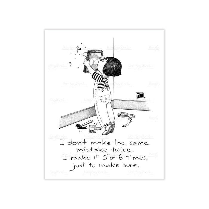 Same Mistake Twice Small Print