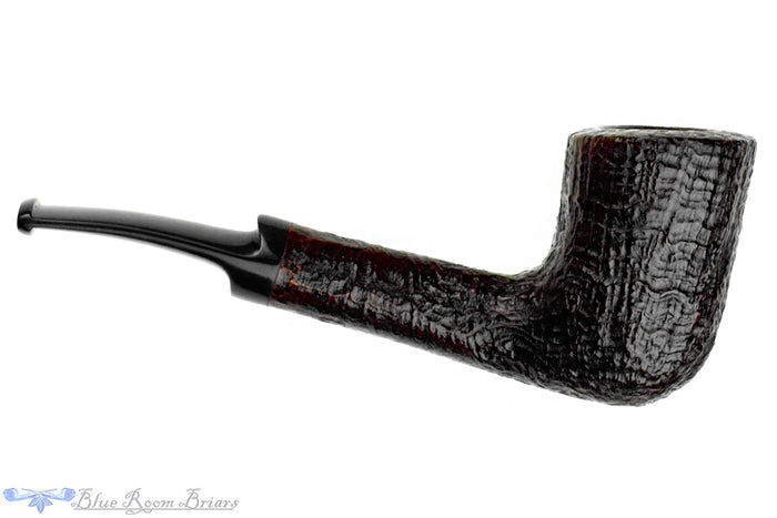 Blue Room Briars is proud to present this Savinelli Handmade Sandblast Bent Dublin Estate Pipe