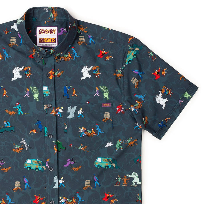 RSVLTS XS Scooby-Doo Short Sleeve Shirt Scooby Doo "Behind You!" – KUNUFLEX Short Sleeve Shirt Scooby Doo "Behind You!" – KUNUFLEX Short Sleeve Shirt