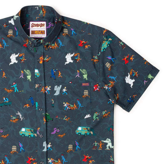 RSVLTS XS Scooby-Doo Short Sleeve Shirt Scooby Doo "Behind You!" – KUNUFLEX Short Sleeve Shirt Scooby Doo "Behind You!" – KUNUFLEX Short Sleeve Shirt