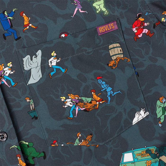 RSVLTS Scooby-Doo Short Sleeve Shirt Scooby Doo "Behind You!" – KUNUFLEX Short Sleeve Shirt Scooby Doo "Behind You!" – KUNUFLEX Short Sleeve Shirt