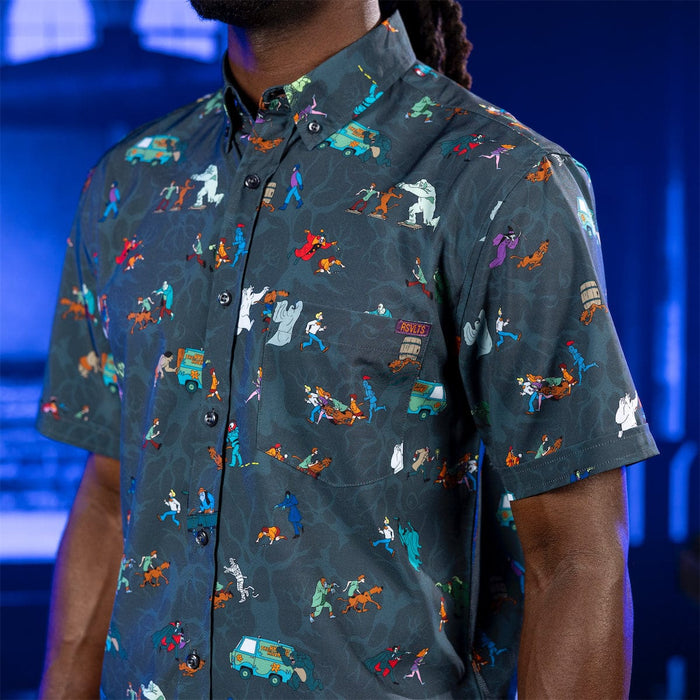 RSVLTS Scooby-Doo Short Sleeve Shirt Scooby Doo "Behind You!" – KUNUFLEX Short Sleeve Shirt Scooby Doo "Behind You!" – KUNUFLEX Short Sleeve Shirt
