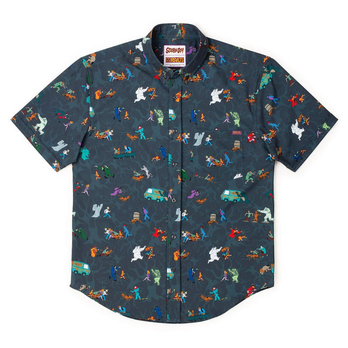 RSVLTS Scooby-Doo Short Sleeve Shirt Scooby Doo "Behind You!" – KUNUFLEX Short Sleeve Shirt Scooby Doo "Behind You!" – KUNUFLEX Short Sleeve Shirt