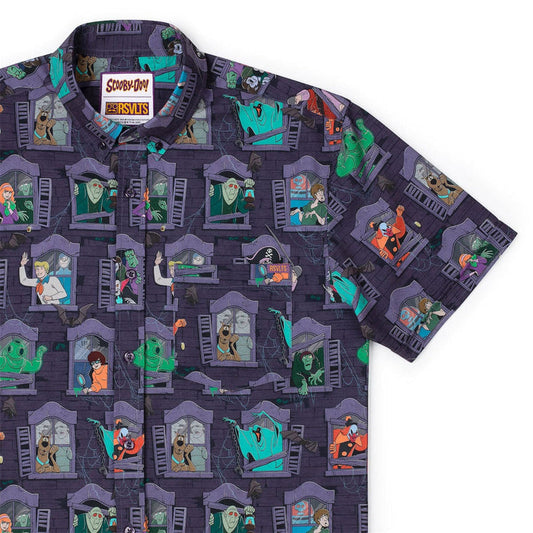RSVLTS XS Scooby-Doo Short Sleeve Shirt Scooby Doo "Mansion of Mysteries" – KUNUFLEX Short Sleeve Shirt Scooby Doo "Mansion of Mysteries" – KUNUFLEX Short Sleeve Shirt