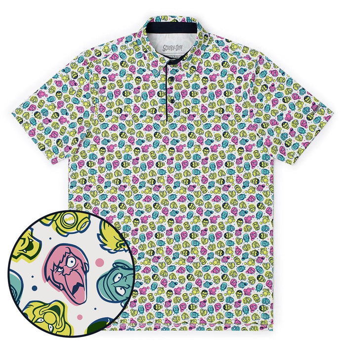 RSVLTS XS Scooby-Doo Breakfast Balls All-Day Polo Scooby Doo "Phantom Faces" – All-Day Polo Scooby Doo "Phantom Faces" – All-Day Polo