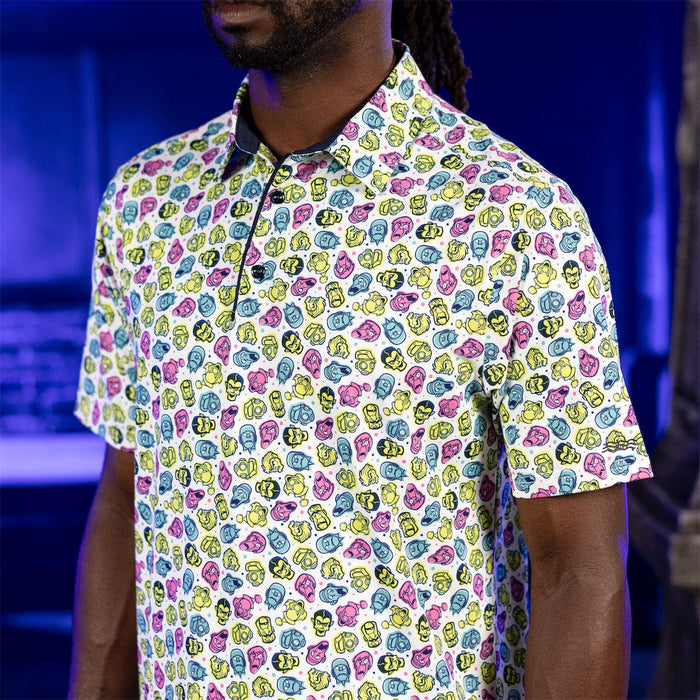 RSVLTS Scooby-Doo Breakfast Balls All-Day Polo Scooby Doo "Phantom Faces" – All-Day Polo Scooby Doo "Phantom Faces" – All-Day Polo