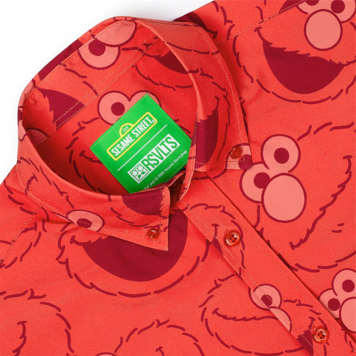RSVLTS Sesame Street Short Sleeve Shirt Sesame Street "Elmo Everywhere" – KUNUFLEX Short Sleeve Shirt Sesame Street "Elmo Everywhere" – KUNUFLEX Short Sleeve Shirt