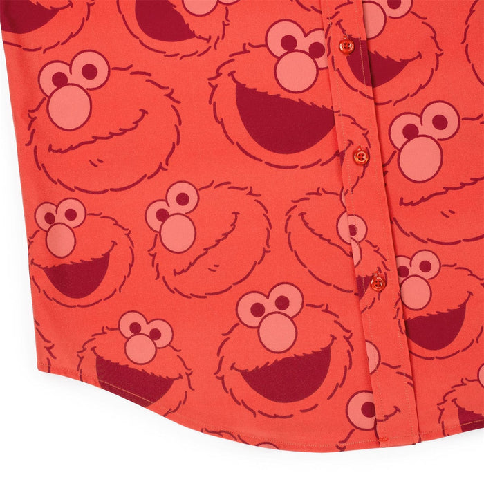 RSVLTS Sesame Street Short Sleeve Shirt Sesame Street "Elmo Everywhere" – KUNUFLEX Short Sleeve Shirt Sesame Street "Elmo Everywhere" – KUNUFLEX Short Sleeve Shirt