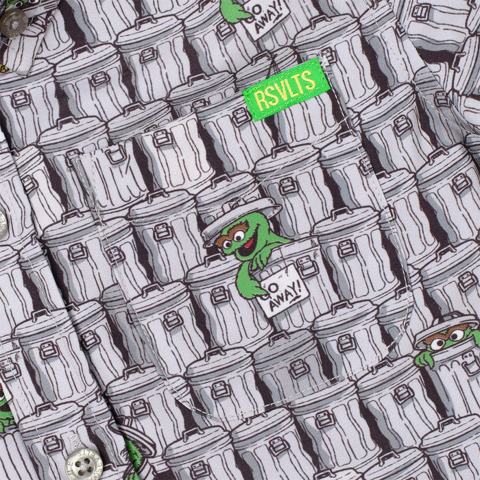 RSVLTS Sesame Street Preschool Short Sleeve Shirt Sesame Street "Scram!" – Preschooler KUNUFLEX Short Sleeve Shirt Sesame Street "Scram!" – Preschooler KUNUFLEX Short Sleeve Shirt