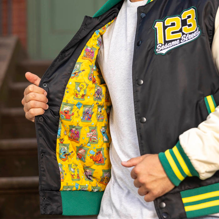 RSVLTS Sesame Street Jacket Sesame Street "Team Sesame Street" – Coach Jacket Sesame Street "Team Sesame Street" – Coach Jacket