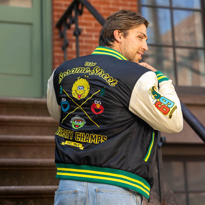 RSVLTS Sesame Street Jacket Sesame Street "Team Sesame Street" – Coach Jacket Sesame Street "Team Sesame Street" – Coach Jacket