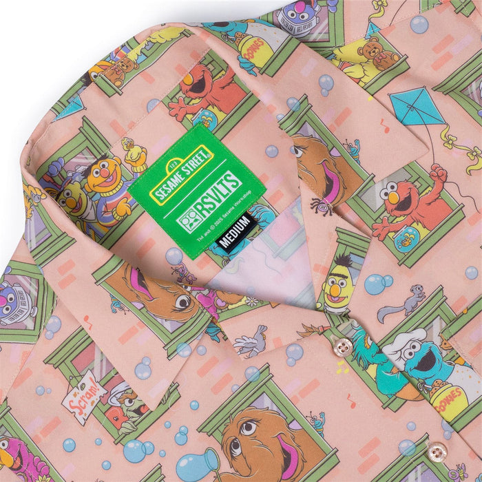 RSVLTS Sesame Street Women's Short Sleeve Shirt Sesame Street "Welcome to the Neighborhood" – Women's KUNUFLEX Short Sleeve Shirt Sesame Street "Welcome to the Neighborhood" – Women's KUNUFLEX Short Sleeve Shirt