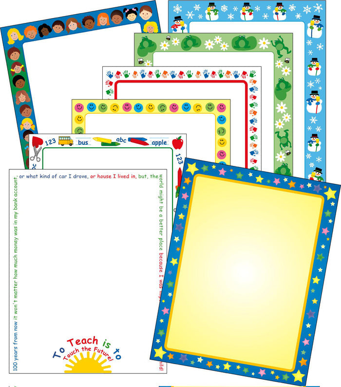 Creative Classroom Designer Paper Set - Creative Shapes Etc.