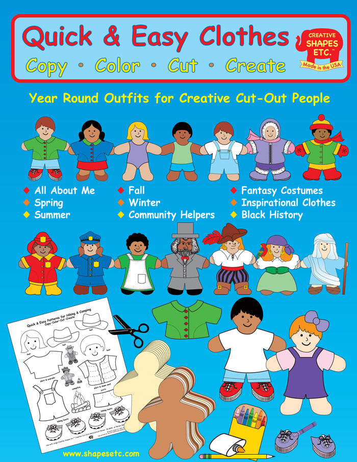 How-To Book - Quick & Easy Clothes - Creative Shapes Etc.