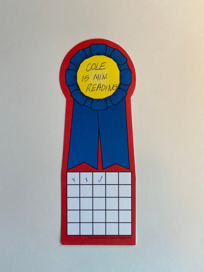 Incentive Sticker Set - Blue Ribbon - Creative Shapes Etc.