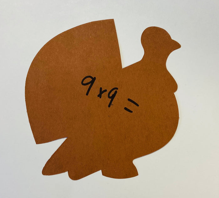 Large Turkey Cut-Out Set