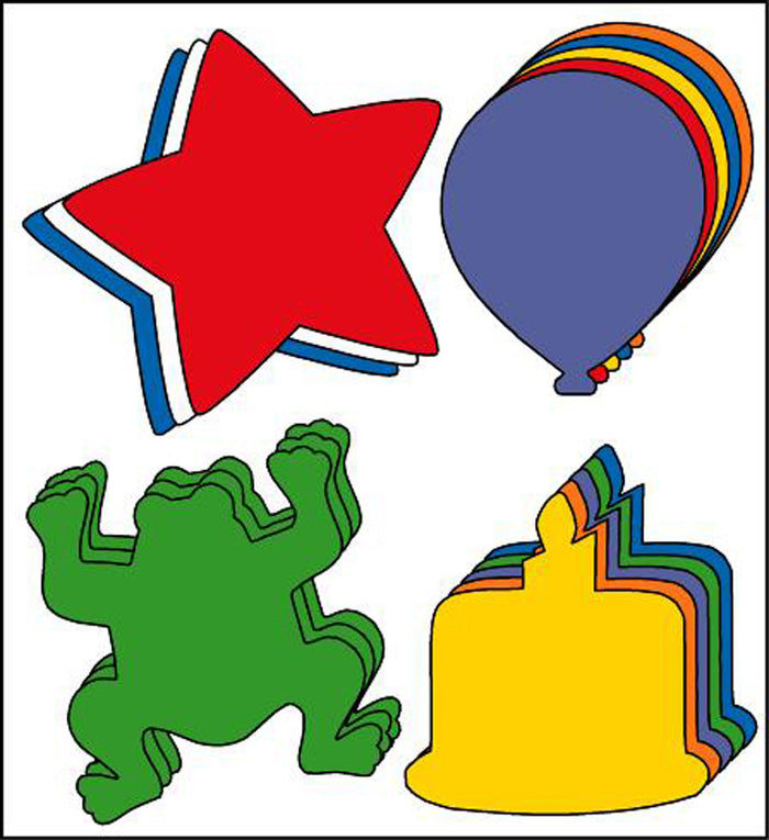 Large Cut-Out Set - Summer - Creative Shapes Etc.