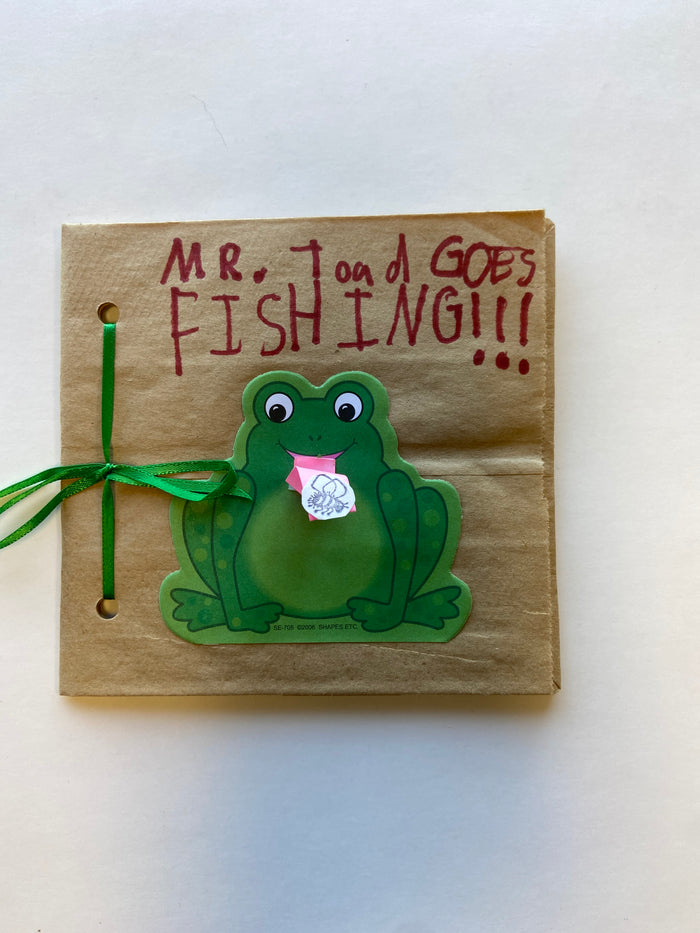 Small Frog-Themed Notepad - Perfect for Notes - Creative Shapes Etc.