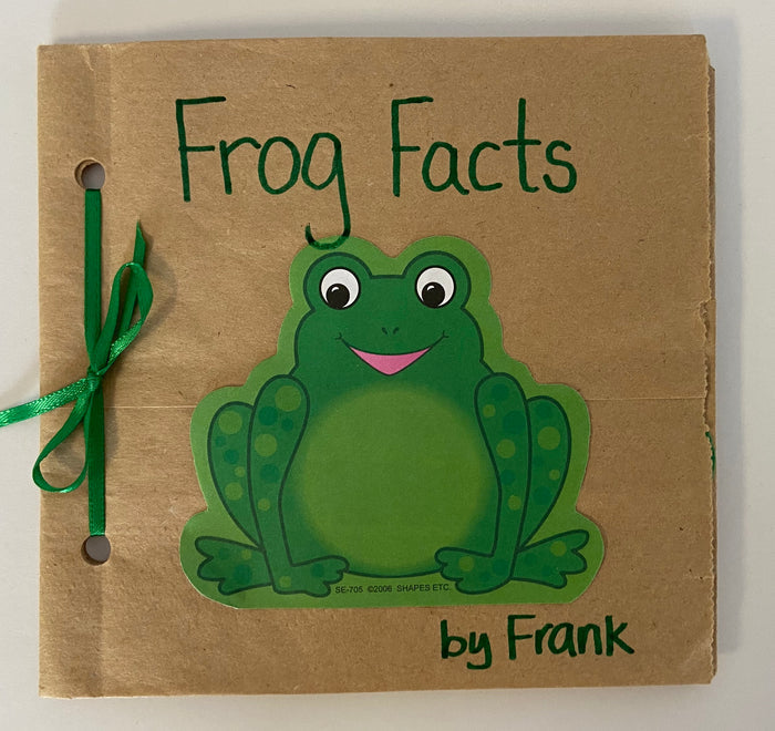 Small Frog Paper Notepad - Ideal for Gifts - Creative Shapes Etc.