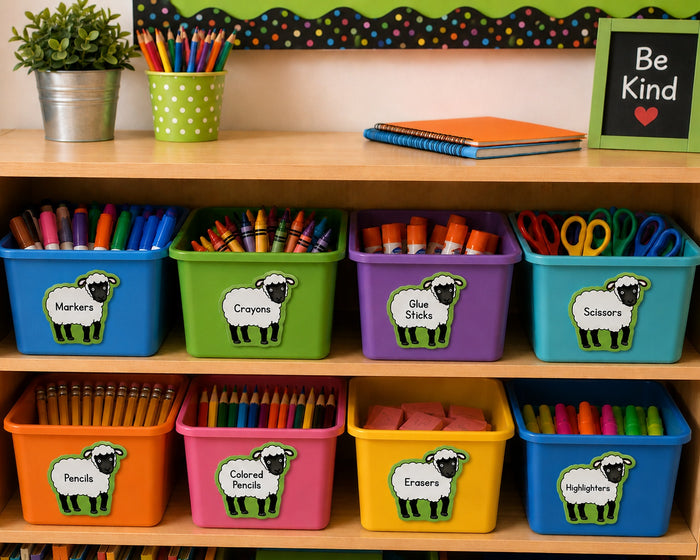 SHAPES ETC. Mini Notepad - Lamb