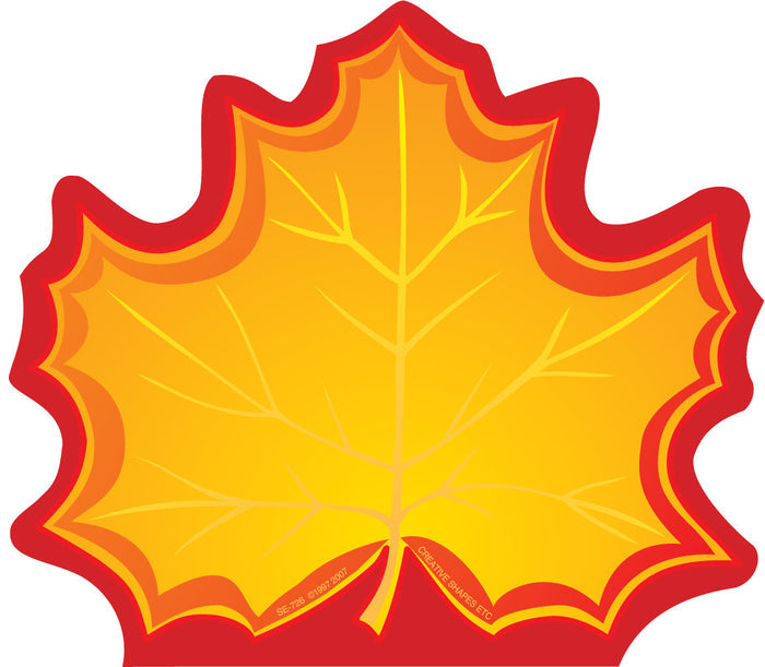 Mini Notepad - Maple Leaf - Creative Shapes Etc.