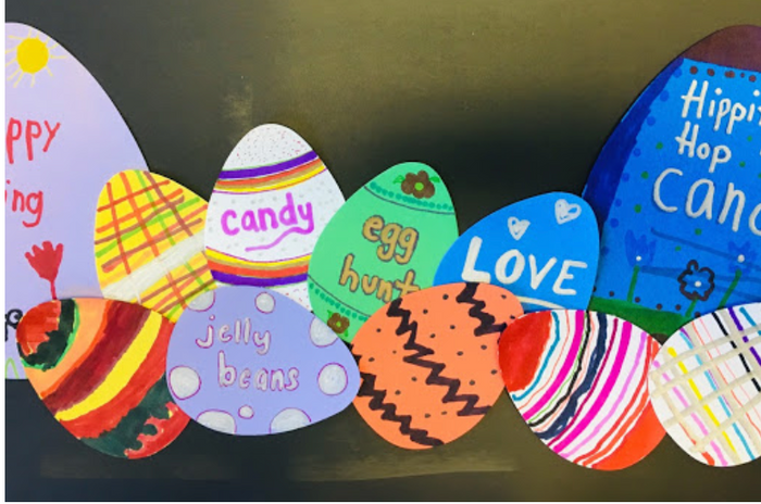 Small Single Color Cut-Out - Egg - Creative Shapes Etc.