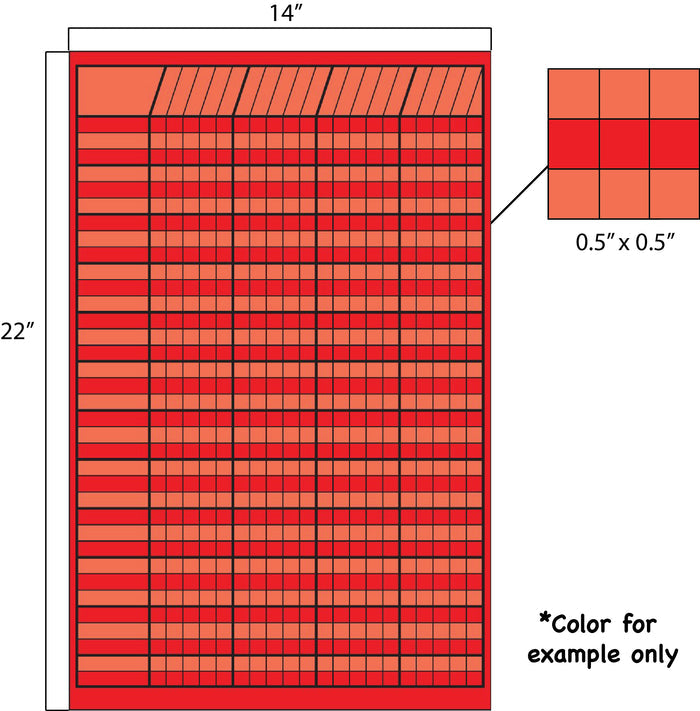Small Incentive Chart - Green - Creative Shapes Etc.