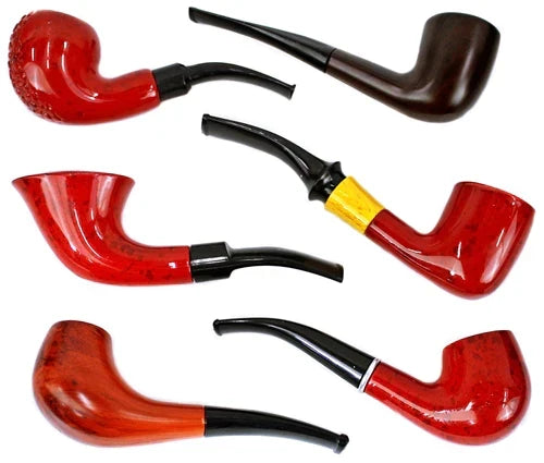 Sherlock Tobacco Pipes Gift Set 6ct