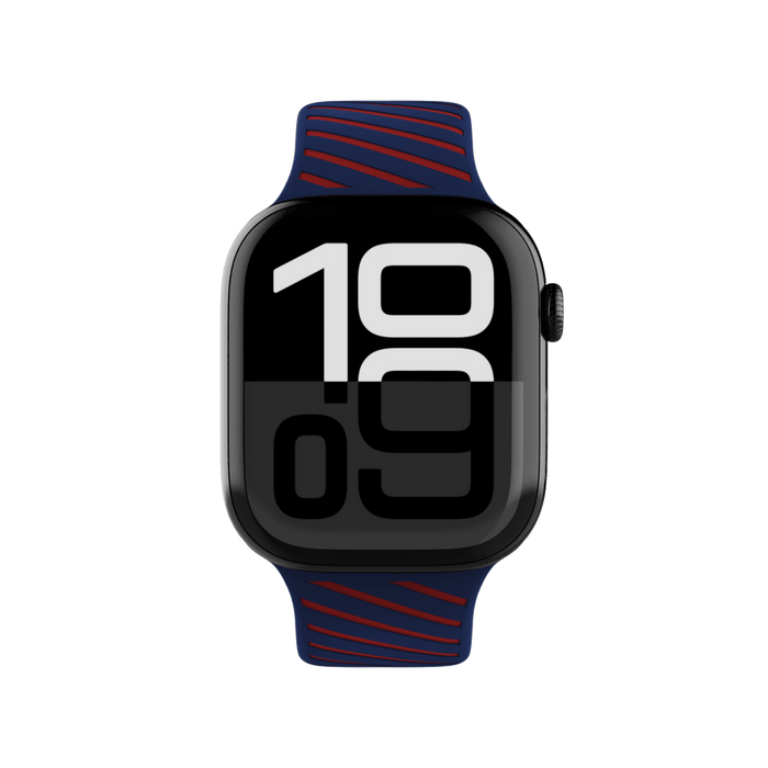 Silicone Sport Apple Watch Band -  Classic Stripe