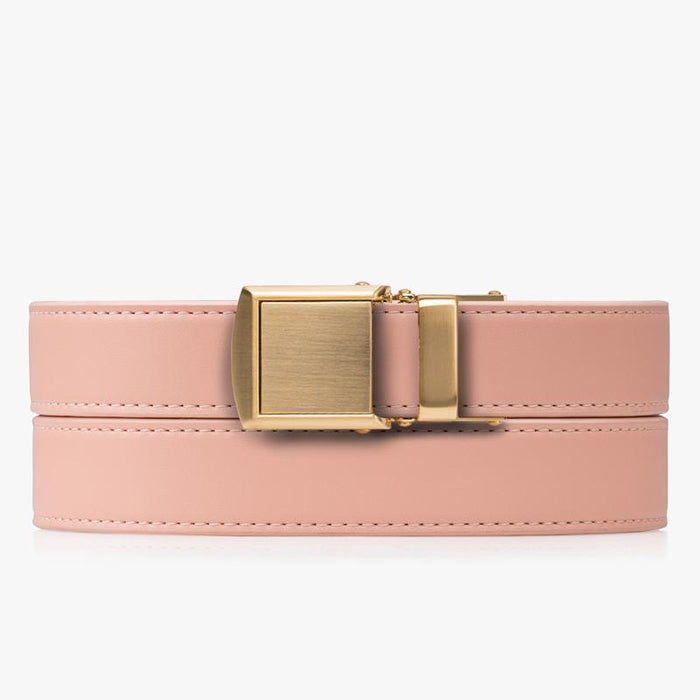 Blush Skinny Belts - SlideBelts