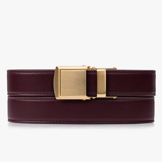 Merlot Skinny Belts - SlideBelts