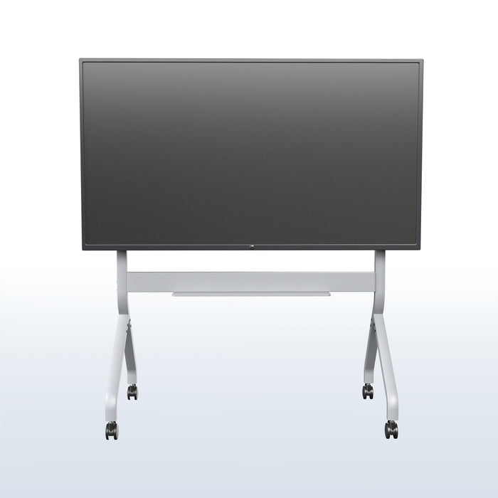 Slim Manual Height Adjustable TV Cart - 60” to 110” Screens