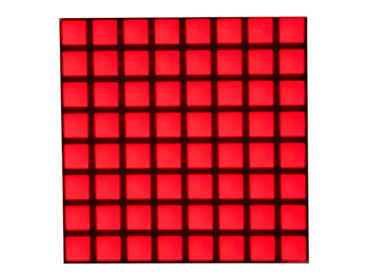 Small 8x8 Dot Matrix Ultra Bright - Red by ModMyPi - The Pi Hut