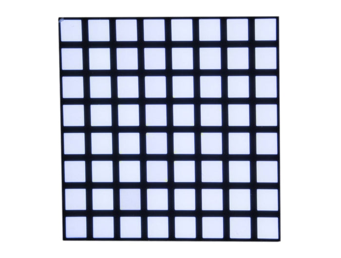 Small 8x8 Dot Matrix Ultra Bright - White [Discontinued] by ModMyPi - The Pi Hut