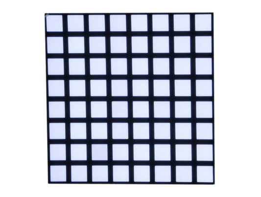 Small 8x8 Dot Matrix Ultra Bright - White [Discontinued] by ModMyPi - The Pi Hut