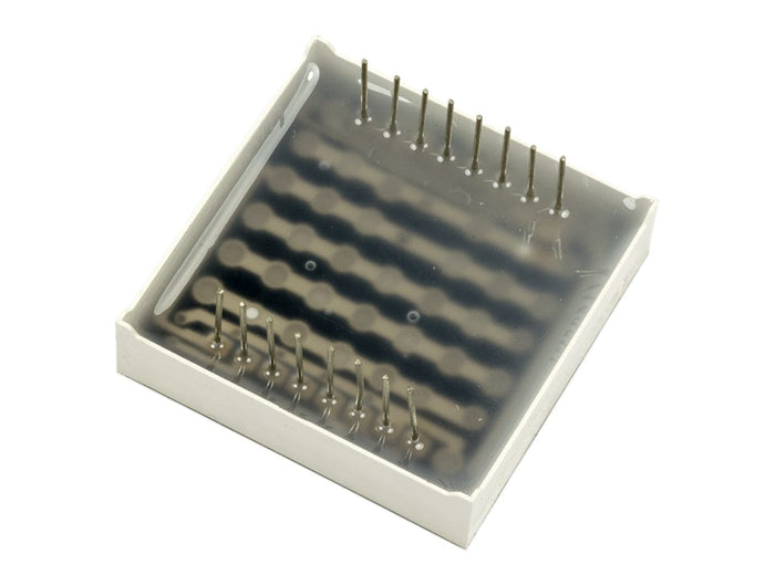 Small 8x8 Dot Matrix Ultra Bright - White [Discontinued] by ModMyPi - The Pi Hut