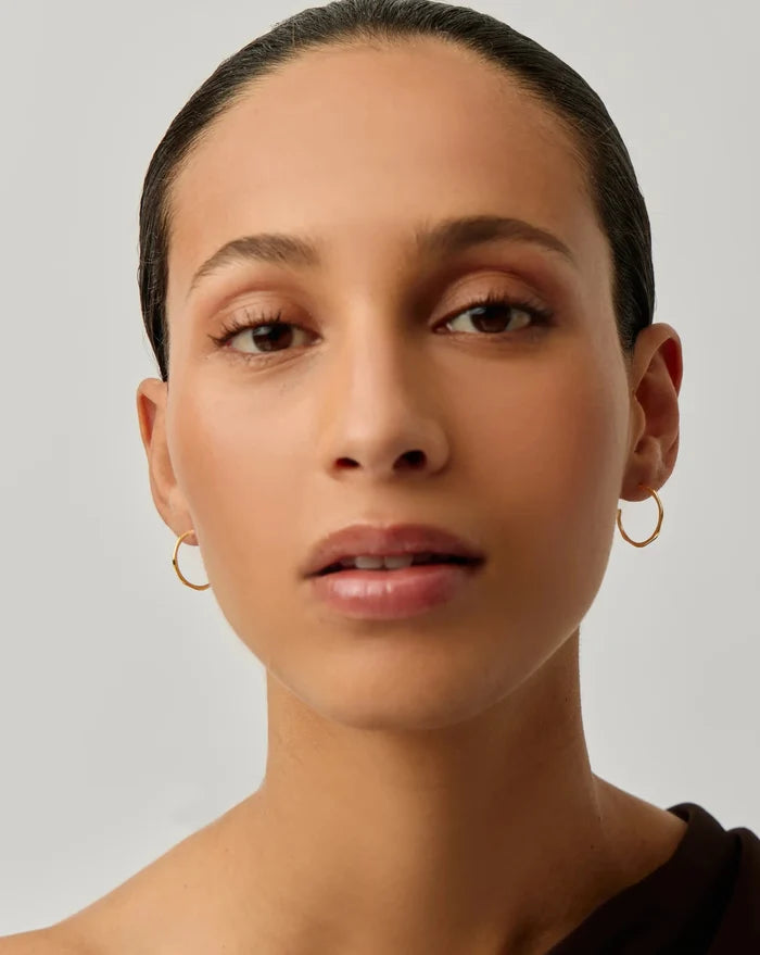 Small Molten Hoop Earrings Earrings Missoma