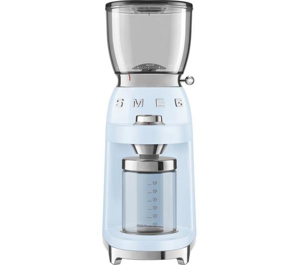 SMEG CGF01PBUK Coffee Grinder Pastel Blue Pastel Blue